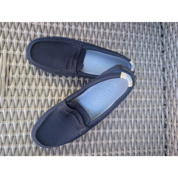 Rothy's Blue Loafers The Driver Size W8.5 - Picture 7 of 9